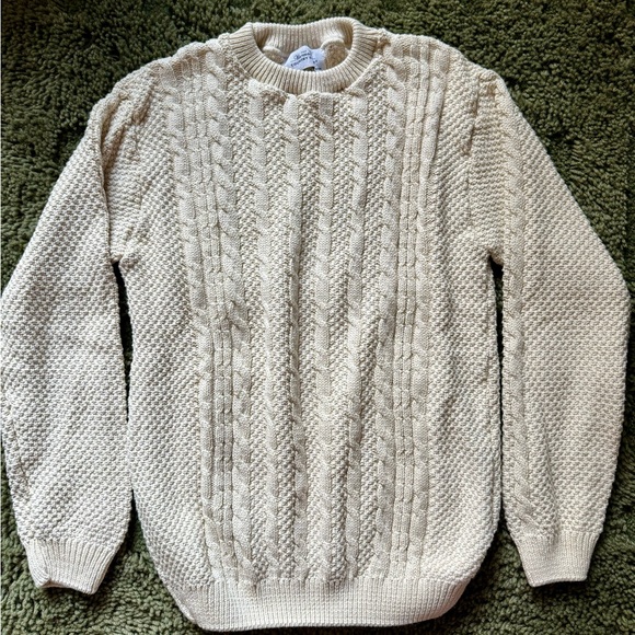 The Vermont Country Store Other - Men's Irish Wool Crewneck Sweater